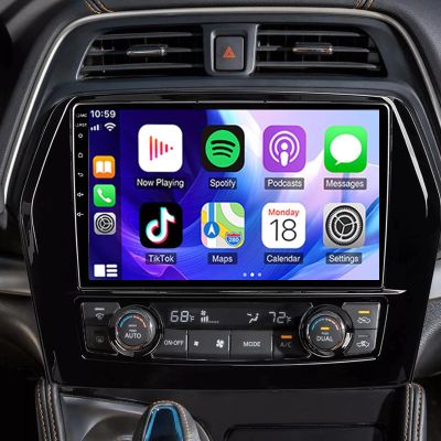 Android 13 Car Radio for Nissan Maxima 2016-2023 Wireless Carplay & Android Auto, 9 Inch IPS Touch Screen for Maxima Car Stereo BT FM in Dash GPS WiFi Backup Camera SWC-4+64G