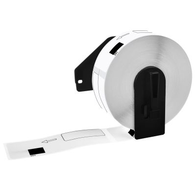 KCMYTONER 100 Rolls Compatible for Brother DK-1201 1.1'' X 3.5'' Standard Address Die-Cut Labels Use in Brother QL Label Printers, 400 Labels/Roll