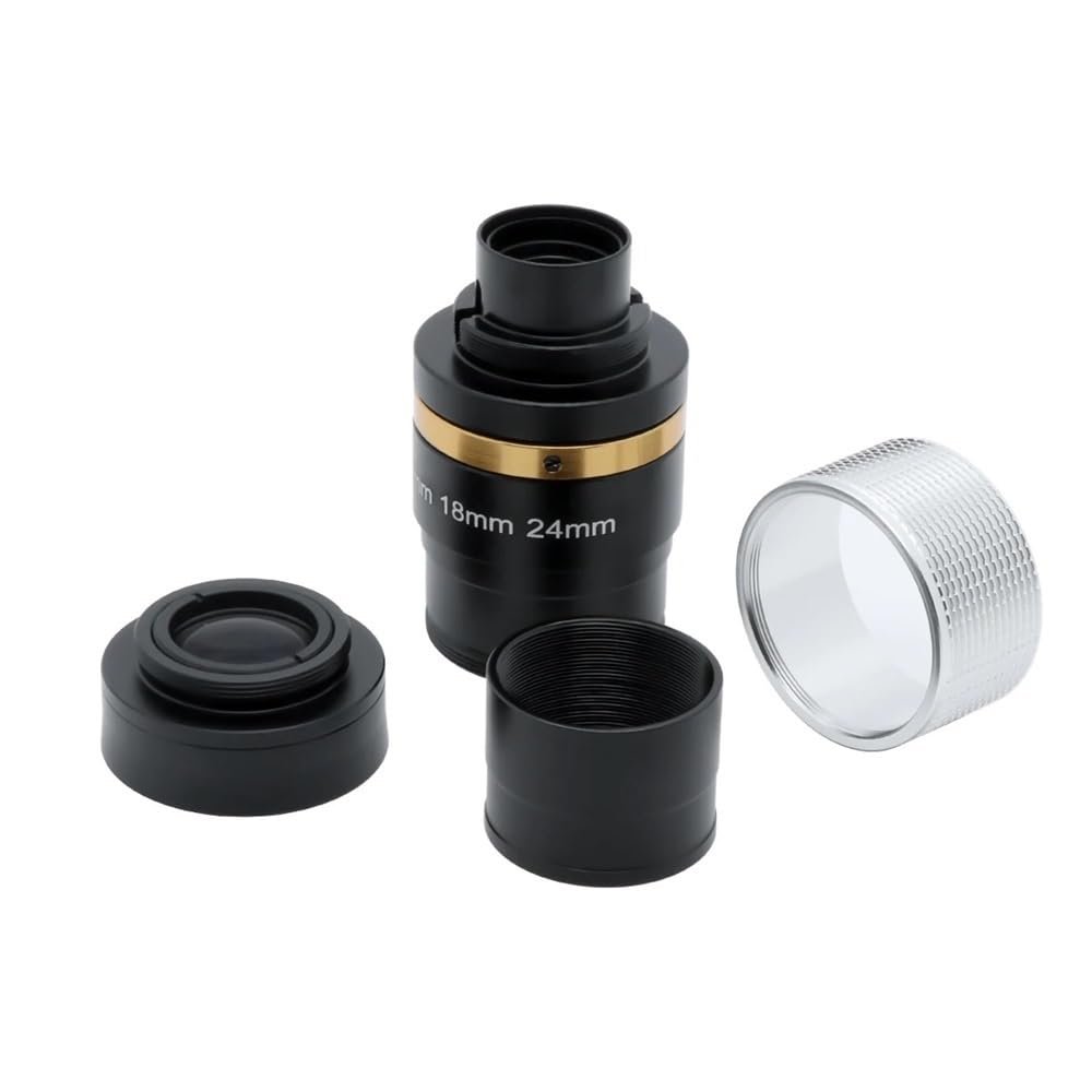 1.25" Zoom Telescope Eyepiece,8-24mm Fully Metal Goggles FMC Broadband Green Film