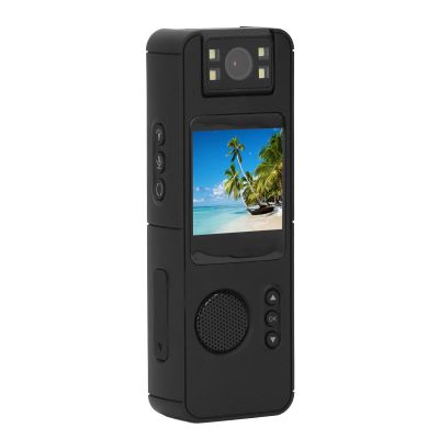 Body Wearable Camera with Audio Video Recording FHD 1080F Type C 180 Degree Rotation Anti Shake Body Cam Digital Camera Accessories