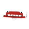 Ciieeo 6-Post Power Distribution Block with Nylon Base and Brass Terminals for RVs Boats and Auto Fuse Applications view 2