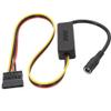Bloepum DC 5525 to Hard Drive Power Supply Cable DC 12V to Hard Drive Cable with Step-Down Voltage Regulator view 1