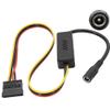 Bloepum DC 5525 to Hard Drive Power Supply Cable DC 12V to Hard Drive Cable with Step-Down Voltage Regulator view 3