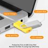 10 Pack 128MB Flash Drives Bulk Colorful USB Sticks Thumb Drive Jump Drives with Lanyards, Swivel Memory Stick Photo Backup USB Storage Flash Drive Zip Pendrive for Computer, Office Supplies view 4