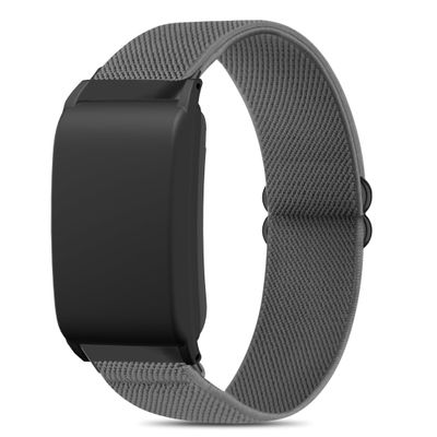 Laband Elastic Nylon Compatible with Whoop 5.0 Peak/5.0 One/4.0/3.0 Band, Sport Adjustable Strap with Screen Protector Case Cover, 22mm Quick Release Soft Breathable Wristband for Men Women