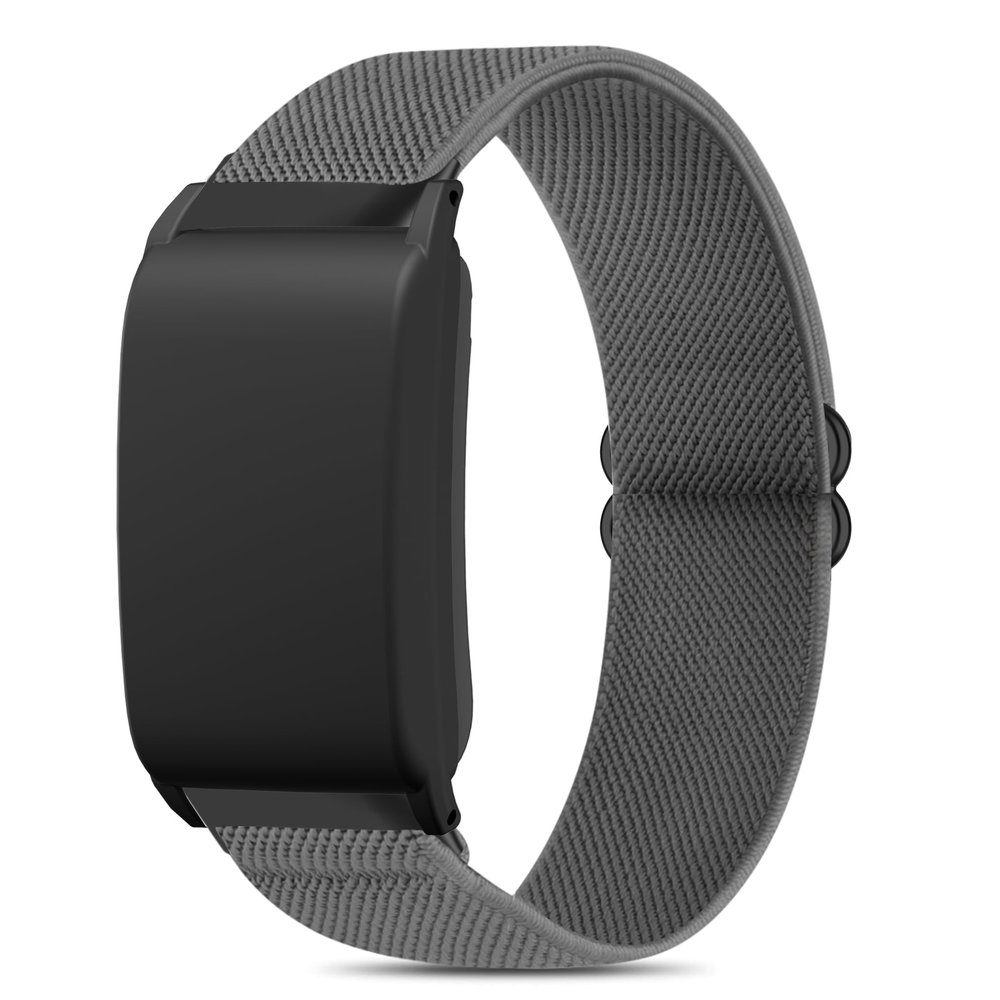 Laband Elastic Nylon Compatible with Whoop 5.0 Peak/5.0 One/4.0/3.0 Band, Sport Adjustable Strap with Screen Protector Case Cover, 22mm Quick Release Soft Breathable Wristband for Men Women