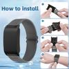 Laband Elastic Nylon Compatible with Whoop 5.0 Peak/5.0 One/4.0/3.0 Band, Sport Adjustable Strap with Screen Protector Case Cover, 22mm Quick Release Soft Breathable Wristband for Men Women view 3