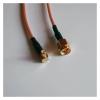 PAN DI 8inch RG316 MCX Male Right Angel to SMA Male p/Lug R/F Pigtail Cable 20cm view 3