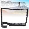 Camera Metal Cage Aluminum Alloy Camera Cage Rig with Cold Shoe Mount, 38MM Compatible Chute, 1/4in and 3/8in Threaded Hole for RS3 Tripod Head view 4
