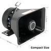 2PCS 200W High Performance Siren Speaker, Compact PA Horn Speaker Compatible with Any 100-200 Watt PA Siren System for Police Fire Car Ambulance Engineer Vehicles 125-135dB IP66 Waterproof view 4
