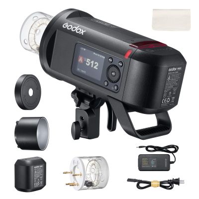 Godox AD600PRO II GN87 600W Outdoor Flash Strobe, 2.4G TTL Wireless, 1-Tap Sync with X3 Trigger,40W Bi-Color Modeling Light, 0.01-0.9s Recycle,1/8000s HSS Compatible with Canon,Nikon,Sony & More
