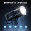 Godox AD600PRO II GN87 600W Outdoor Flash Strobe, 2.4G TTL Wireless, 1-Tap Sync with X3 Trigger,40W Bi-Color Modeling Light, 0.01-0.9s Recycle,1/8000s HSS Compatible with Canon,Nikon,Sony & More view 2