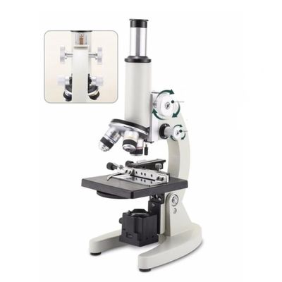 YONGYOUYOPIIN LED Light Student Monocular Biological Microscope 5000X/10000X Mite Sperm Observation with XY Stage Children's Gift(10000X)