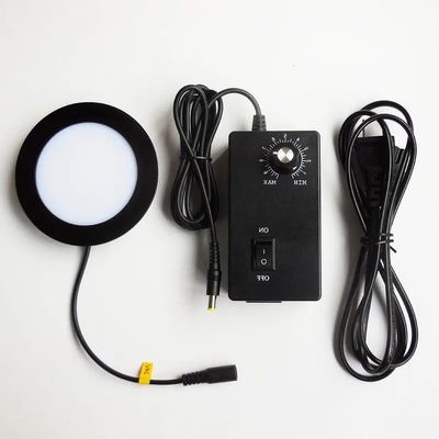 YONGYOUYOPIIN 50-75mm Stereo Biological Microscope Bottom LED Backlight Illuminator Round Light Source 90V-240V(65mm)