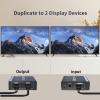 8K HDMI Splitter 1 in 2 Out, 8k60Hz 4K@144Hz HDMI 2.1 Splitter for Monitor, TV, Support HDCP2.3, 48Gbps, Compatible with 4K & 1080P High-Definition Video view 2