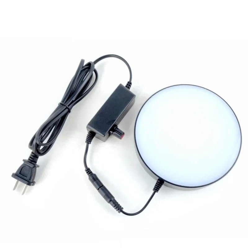 YONGYOUYOPIIN 135mm Microscope Bottom LED Backlight Shadowless Circular Light Source Illuminator Industrial Inspection 100V-240V