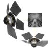 YONGYOUYOPIIN Round Glass Fresnel Lens 50-200mm Photography TV Drama Stage Spotlight Glass Lens High Borosilicate(110mm) view 2