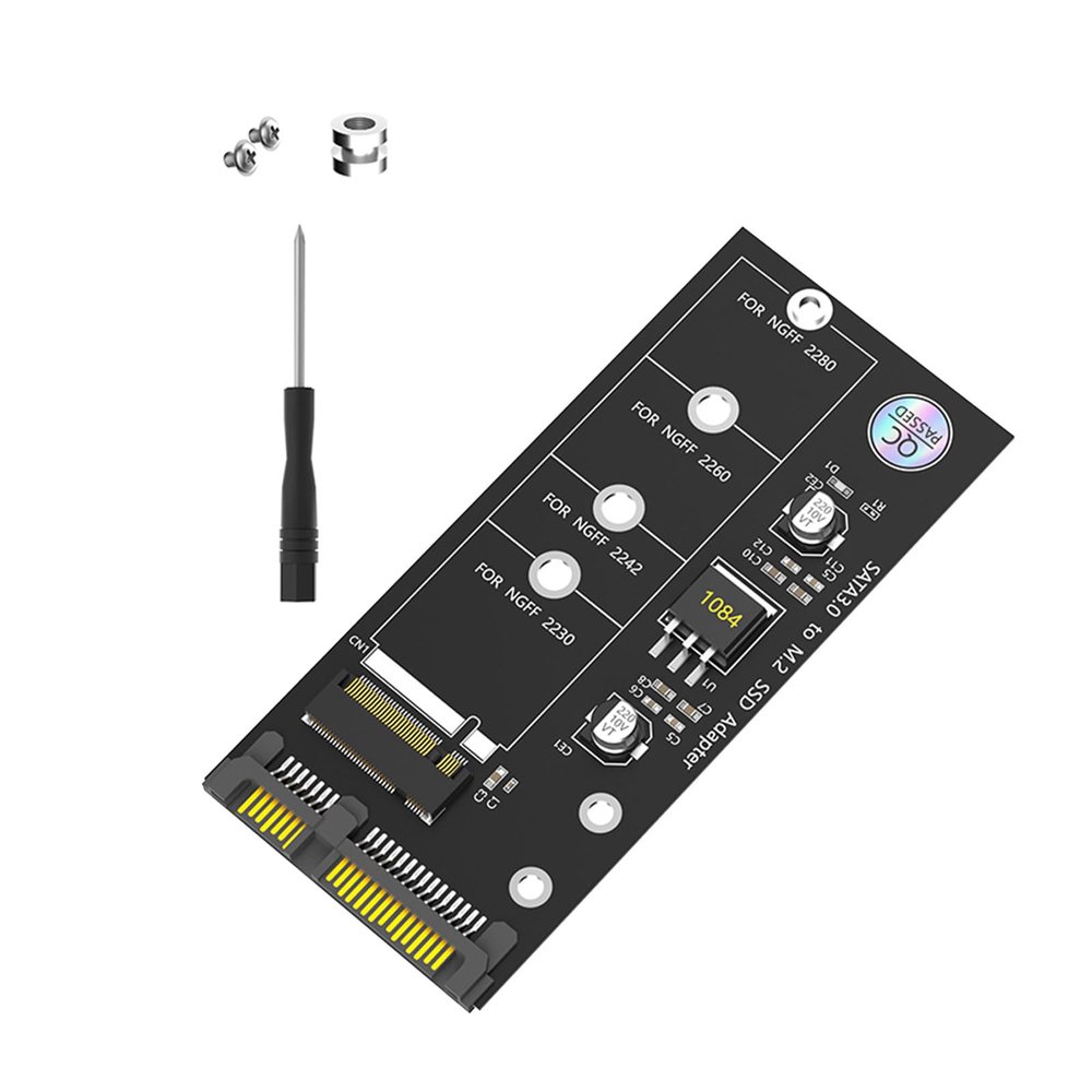 Adapter Card Solid States Disk to SATA3.0 Adapter Card Converter for 2230 2242 2260 2280 SATA3.0 Solid States Disk Drives