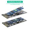 Adapter Card Solid States Disk to SATA3.0 Adapter Card Converter for 2230 2242 2260 2280 SATA3.0 Solid States Disk Drives view 4