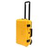 22 x 14'' x 9.3'' Waterproof Protective Hard Case with Wheels, Rolling Hard Shell Camera Case with Forms, Shockproof Hard Travel Case for Laptop, Tablet Camera Equipment, Lenses Electronics (Yellow) view 1