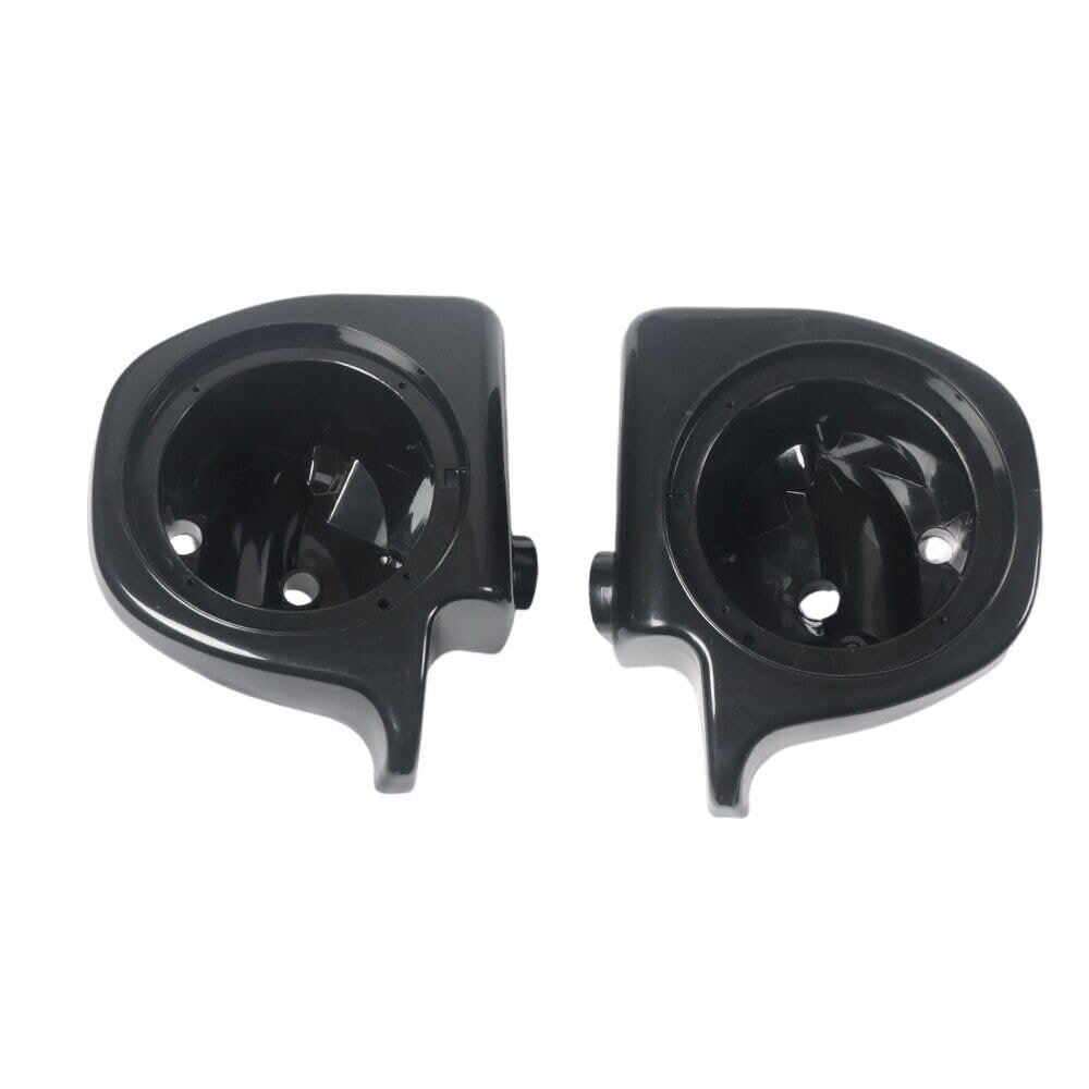 Speaker Pod Box 6.5 Inches Compatible for Harley Touring Lower Vented Fairings 1983-2013