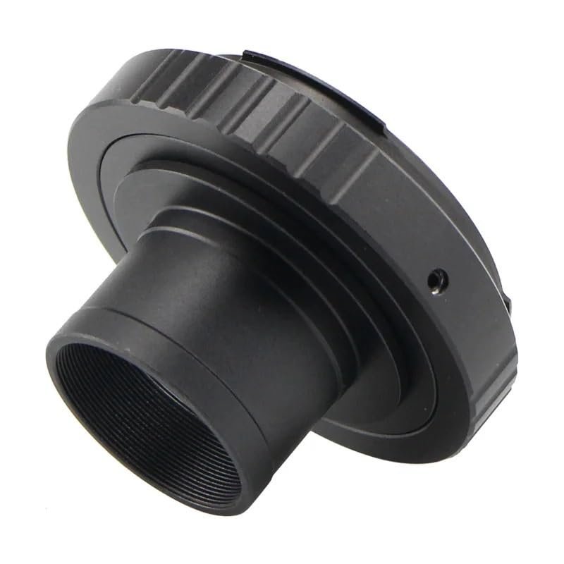 YONGYOUYOPIIN 1.25 inch Telescope SLR Camera Connection Adapter 31.7mm Photography T-Mount M42 Ring Connector(6)