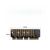 M.2 NVMe to PCI-E 4.0 Single Disk Adapter Card Transfer Expansion Card, Support 2230/2242 / 2260/2280 Accessory view 4