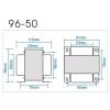 MFYHKPDU 9K Output NIU 30W Suitable for 845 211 Single-Ended Amplifier Output Transformer z11 Silicon Steel Sheet view 2