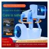 TWSYOXPR 2025 WiFi Robot Camera 1080P Motion Detection 2 Way Talk Rotatable Angle Digital Zoom Type C HD Night Vision Indoor Security(AU Plug,2MP and 128G Card) view 3