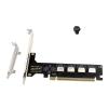 QINGFAN PCIE Adapter PCIe X16 to 4 Port SFF 8612 SFF 8611 Adapter Expansion Card for Motherboards Solid Disks Graphics Card view 1