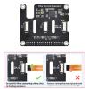 QINGFAN PCle Expansion 2 Lane PCle Expansion Board PCIe to 2CH PCIe Adapter 16PIN Conncting for Projects and Educational Use view 3
