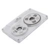 Acouto Metal Reel Blank Cassette Tape, Blank Sound Recording Cassette Tape, 50 Minutes Recording Time ABS Shell Alloy Material Ideal Musicians and Bands Portable Design Transparent Box view 3