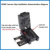 Burning Seats RT809H BGA153 169 Burning Seats Spring Loaded Socket Adapter for LCD TVs SetTop Box Routers Car Navigation view 4