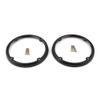 Cnaloo12 Motorbike Black Rear Speaker Cover molding Trim For Harley Electra Glide Ultra Limited Tri Glide 2014 2015 2016 2017 2018 2019 view 4