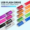 16GB 100Pcs Custom Personalized USB 2.0 Flash Drive Bulk, Customized Thumb Drives with LED Indicator, Engraved/Printed Your Logo & Text on Double-Sided for Government/School/Company Ads/Photography view 2
