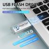16GB 100Pcs Custom Personalized USB 2.0 Flash Drive Bulk, Customized Thumb Drives with LED Indicator, Engraved/Printed Your Logo & Text on Double-Sided for Government/School/Company Ads/Photography view 3