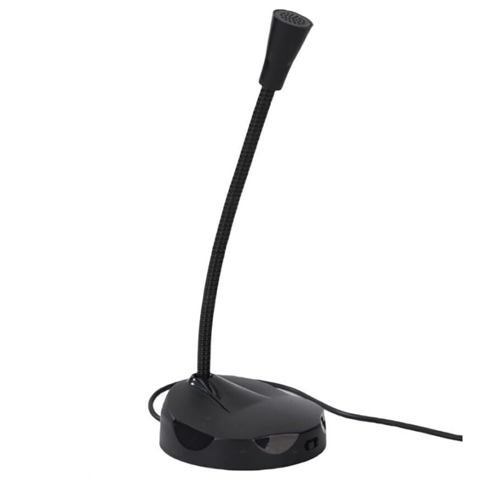 AceSoft High - Fidelity, Plug - and - Play Desktop Microphone with Durable 3.5mm Plug Compatible with PC, Laptop, Computer, Notebook & Phones