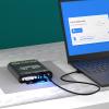 QINGFAN USB to RS232 422 232 Industrial Isolated Converter Embedded Protective Circuits Enclosure for Industrial Control view 2