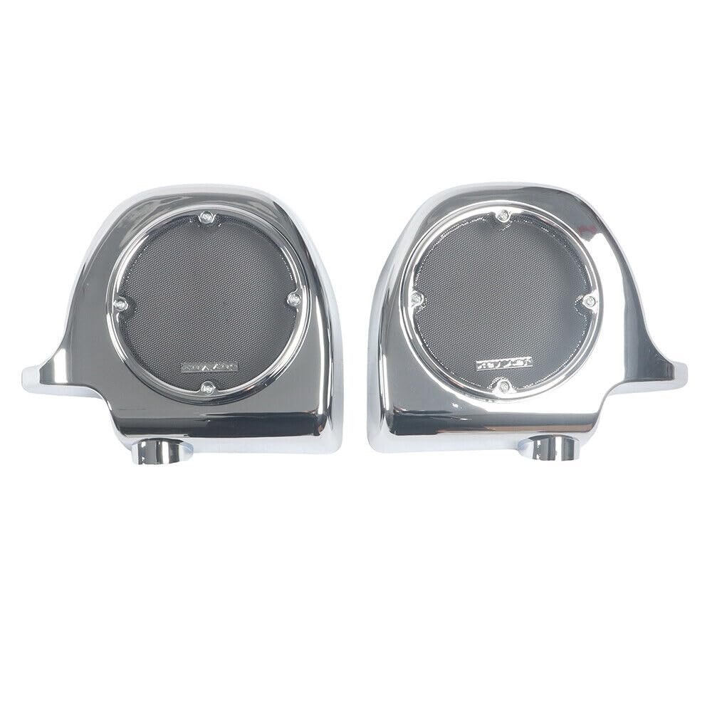 Lower Vented Fairing Speakers Grill & Box Pods For 1988-2013 Harley Touring