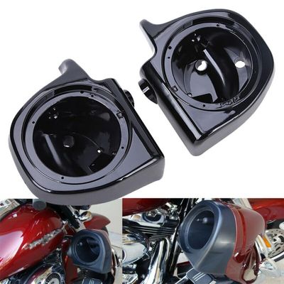 6.5" Speaker Pods Boxes Compatible for 1983-2013 Harley Touring Road King Electra Street Glide