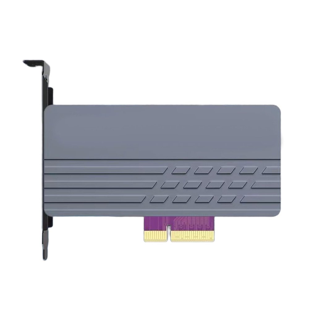 QINGFAN PCIe 5.0X4 to NVME Solid Disk Adapter Expansion Card for 128Gbps Fast Speed Data Transfer for PCIE5.0 Solid Disks