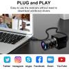 ALPCAM 1080P USB Camera with 2.8-12mm Varifocal Lens, 0.01Lux Low Light Webcam H.264 IMX323 Computer Camera for Video Conference, Plug & Play for Windows/Linux/Mac view 4