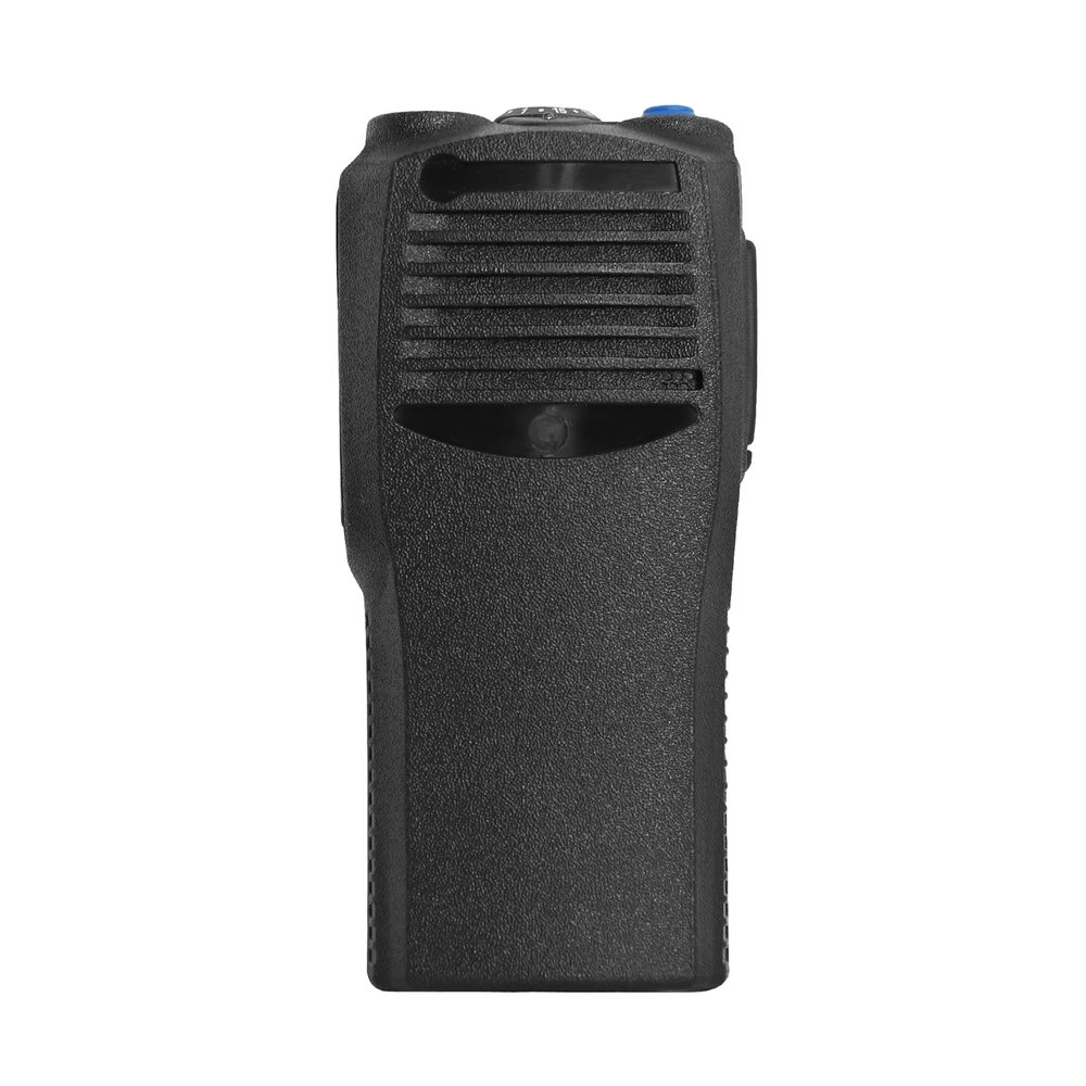 4-Channel Black Housing Case for CP200 Radio with Channel Knob Volume Knob and PTT Button