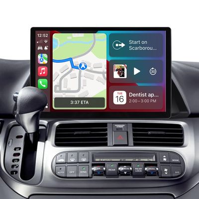13.1 Inch 2K QLED Touch Screen Android Car Stereo for Honda Odyssey 2005-2010 - Wireless CarPlay & Android Auto, GPS Navigation, Plug and Play Upgrade - 1980x1200 Radio for Honda Odyssey Accessories