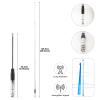 YOTENKO 27MHz CB Antenna Magnetic 9-Inch to 51-inch, BNC Male Telescopic Antennas for CB Handheld/Portable Radio, Compatible with Cobra Midland Uniden President Radio view 2
