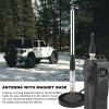 YOTENKO 27MHz CB Antenna Magnetic 9-Inch to 51-inch, BNC Male Telescopic Antennas for CB Handheld/Portable Radio, Compatible with Cobra Midland Uniden President Radio view 4