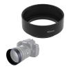 35/46/49/52/55/58/62/67/72/77/82mm Metal Standard Hood Black Standard Screw-in Mount Metal Lens Hood (46mm) view 1