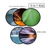 Camera Lens Filter Kit with CPL ND8 Filter 6 Points Star Filter Graduated Gray Filter Macro Filter Dust Proof Anti Scratch Fingerprint (49mm) view 2
