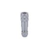 DCZPWKMLX M8 Waterproof Connector 3Pin A-Code Assembled Shielded Female Aviation Metal Shell view 1