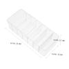 Angoily Cable Management Box Plastic Charger Cord Organizer Wire Cord Holders for Desk Lid view 4